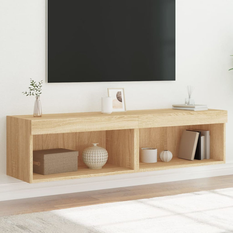 Barok Unfinished TV Stand for TVs up to 28", Sonoma Oak