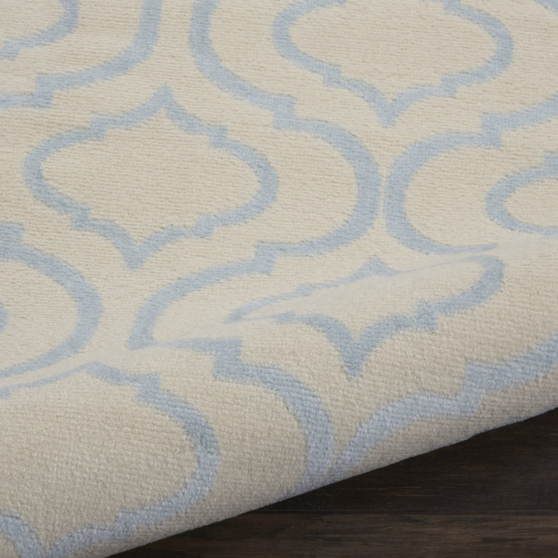 Gray Moroccan Power Loom Rug