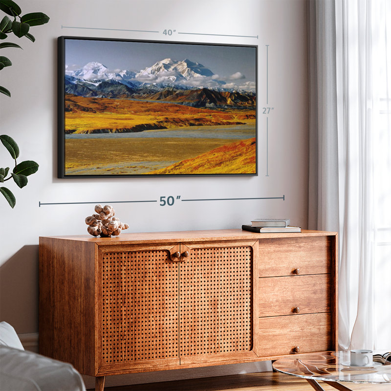 Impression sur toile Golden Denali Freidin, H 27 po x l 40 po
