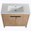 Meuble-lavabo sur pied simple 35,9 po Cithlaly