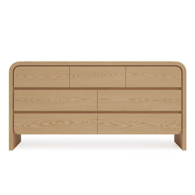 Elora Seven Drawer Dresser In Timber