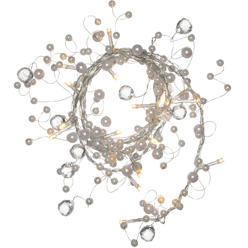 1.8cm LED Battery Powered 20 - Bulb Novelty String Light, Warm