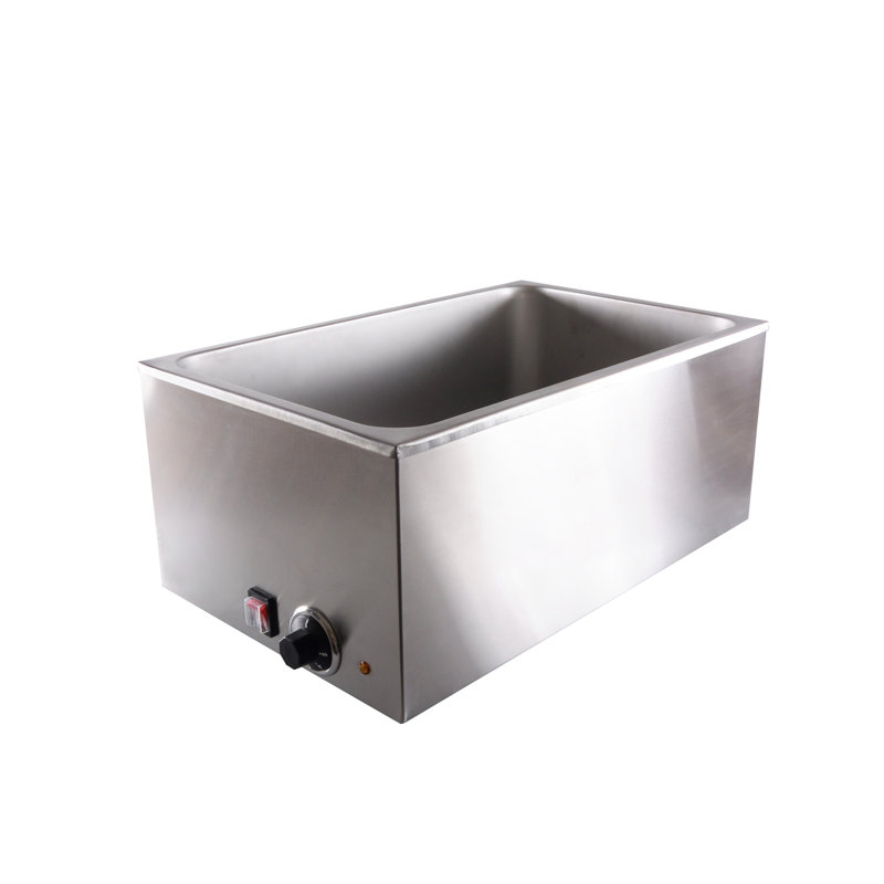 Réchaud pour comptoir et nourriture en acier inoxydable Thunder Group Inc. 2-5 Quarts