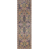 Antique Donegal - Arts & Crafts Hallway Runner Angora Ivory Rug