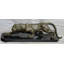 Statue de panthère hargale hargneuse en bronze