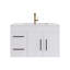 Ensemble de meuble-lavabo simple mural 36 po Spring-758985155