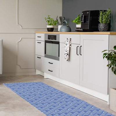 Chenille Geometric Indoor Rug