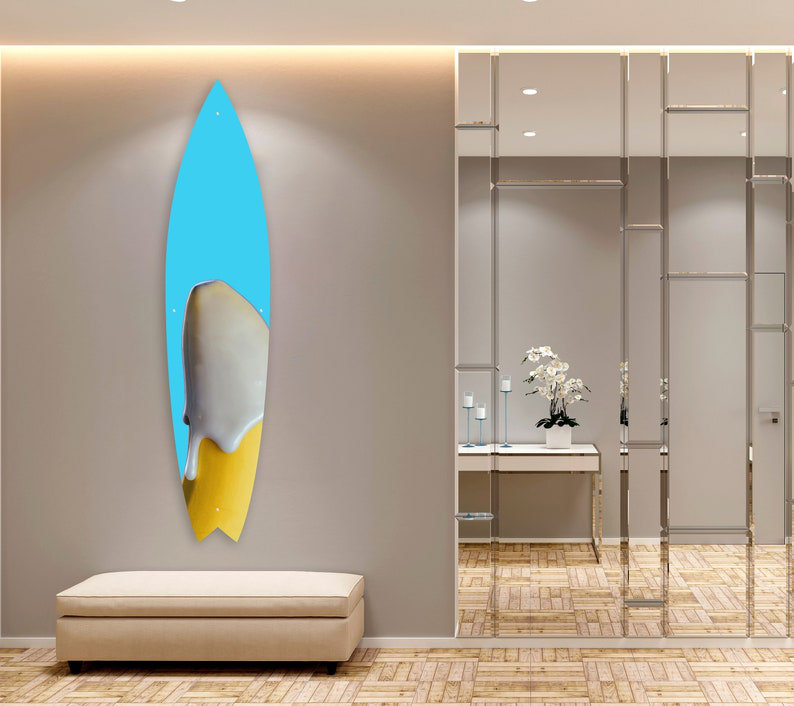 Handmade Modern Wall Decor on Acrylic