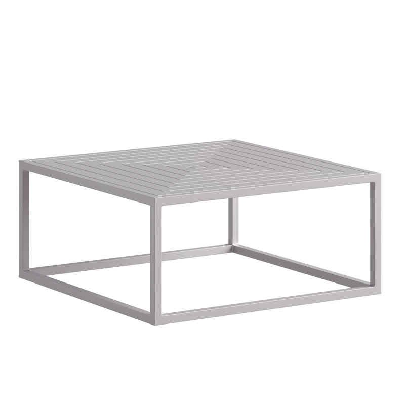 Square Cocktail Table, French Gray