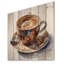 Hend - Décoration murale sur bois de pin naturel-1383524534