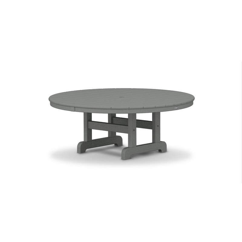 Table de conversation POLYWOOD Cape Cod, Gris, 36 po