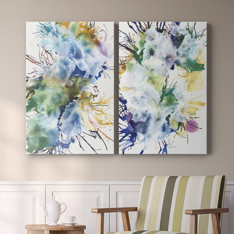 Toile tendue Like I Iris I-Premium Gallery - prête à être accrochée, H 60 po x l 80 po