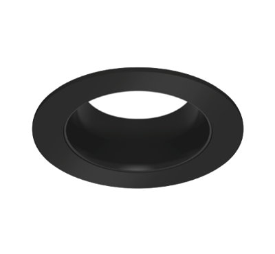 CSL Lighting Eco-Downlight 3" Standard Round Trim, Black