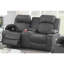 Style moderne gris anthracite avec accoudoirs électriques et bras de rangement style contemporain-526605894