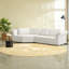 Modular Comfort Sectionals, 127 Inch Foam, Modern Spacious Sofa for Home
