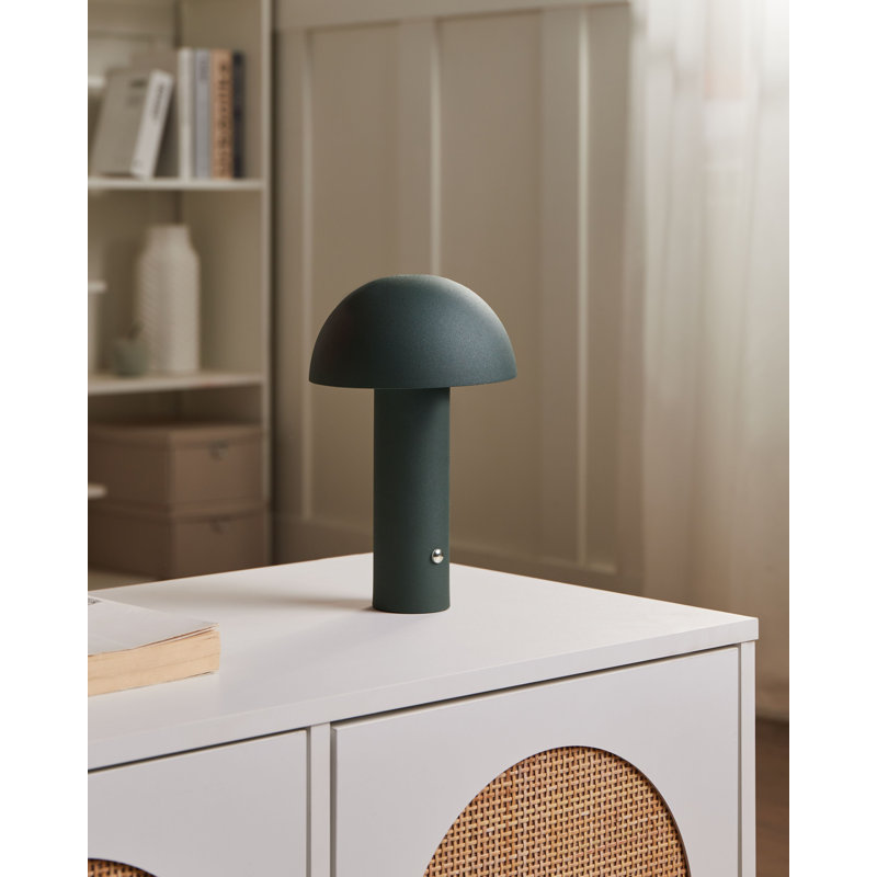 Branimira Wireless LED Table Lamp Branimira with Dimmer Metal Black, Green
