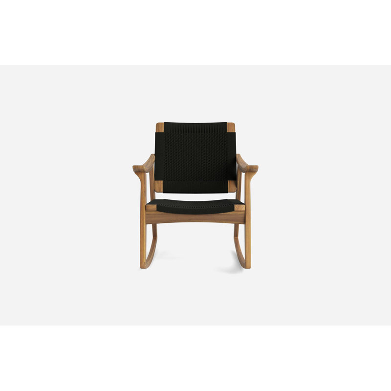 Izapa Rocking Chair, Colonial Pattern, Natural