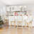 Honya Swivel Counter & Bar Stool with Solid Wood Frame (set of 4)-689735769-689735770-689504530