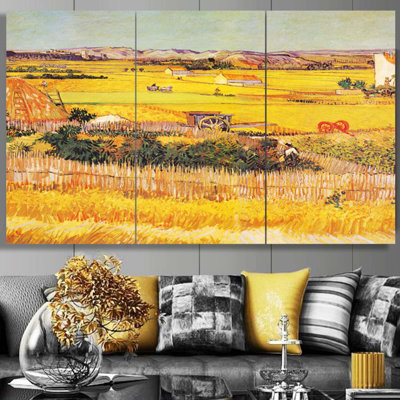«The Harvest 1888» par Vincent Van Gogh