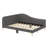 Upholstered Daybed With Headboard And Armrest-827473385-827473387