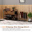 Armoire de rangement pour chaussures 16 paires