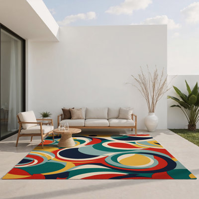 Tapis intérieur et extérieur Breezy Charm