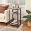 Table d'appoint en hauteur avec tablettes-337101302-379047470-380974249