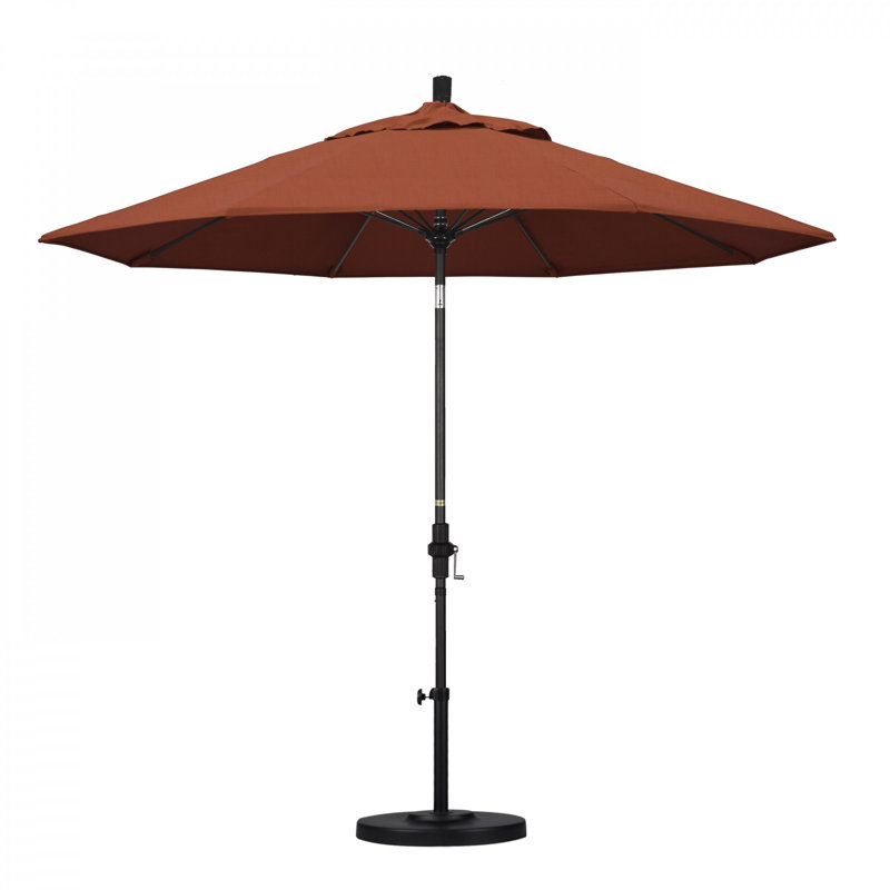 Parasol 9" Market, Brique - polyester