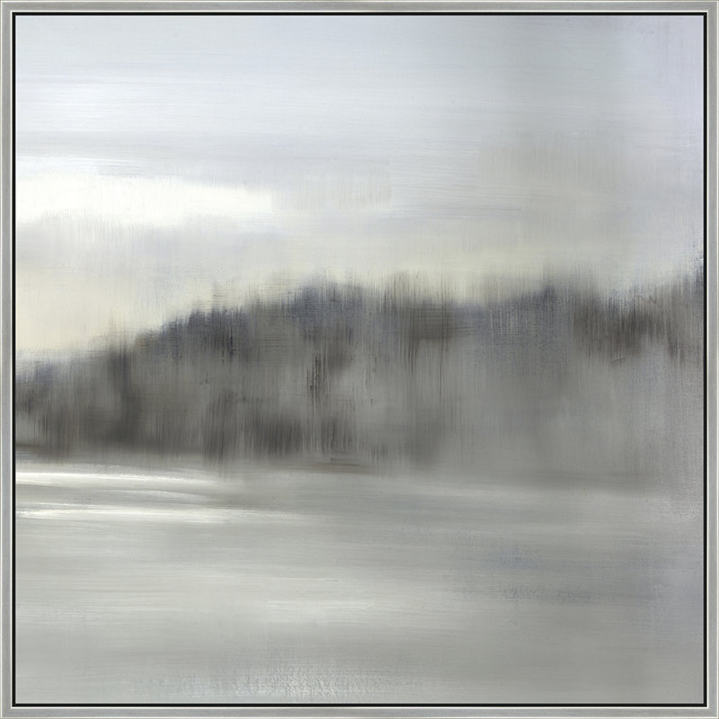 Breathless II Painting, Silver