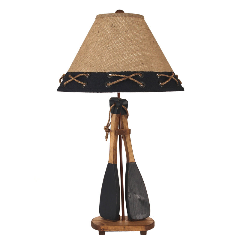 Ellenberger Solid Wood Table Lamp