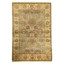 Hand Knotted Wool Oriental Area Rug in Light Blue And Ivory