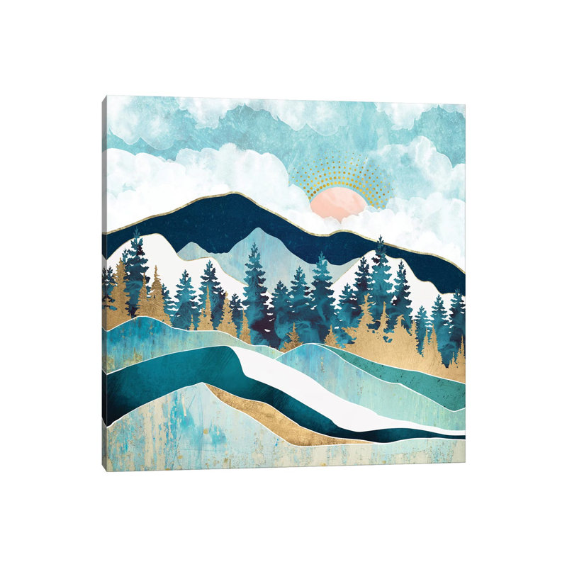 Summer Forest - Wrapped Canvas Print, 45.72 cm H x 45.72 cm W x 3.175 cm D