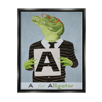 " Educational A For Alligator " by Coco De Paris