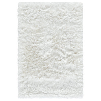 Morrell Shag Hand Tufted Performance Solid Color Rug