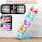6 Pack Upgrade Harder Shoe Organizer, Shoe Storage With Magnetic Front Door(White)-873539098