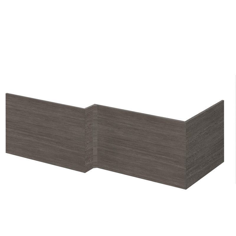 Shower Bath End Panel, Grey Avola