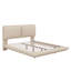 Queen Upholstered Platform Bed With Sensor Light And 2 Backrests,Stylish Platform Bed With 2 Sets Of USB Ports And Socket-2048594683