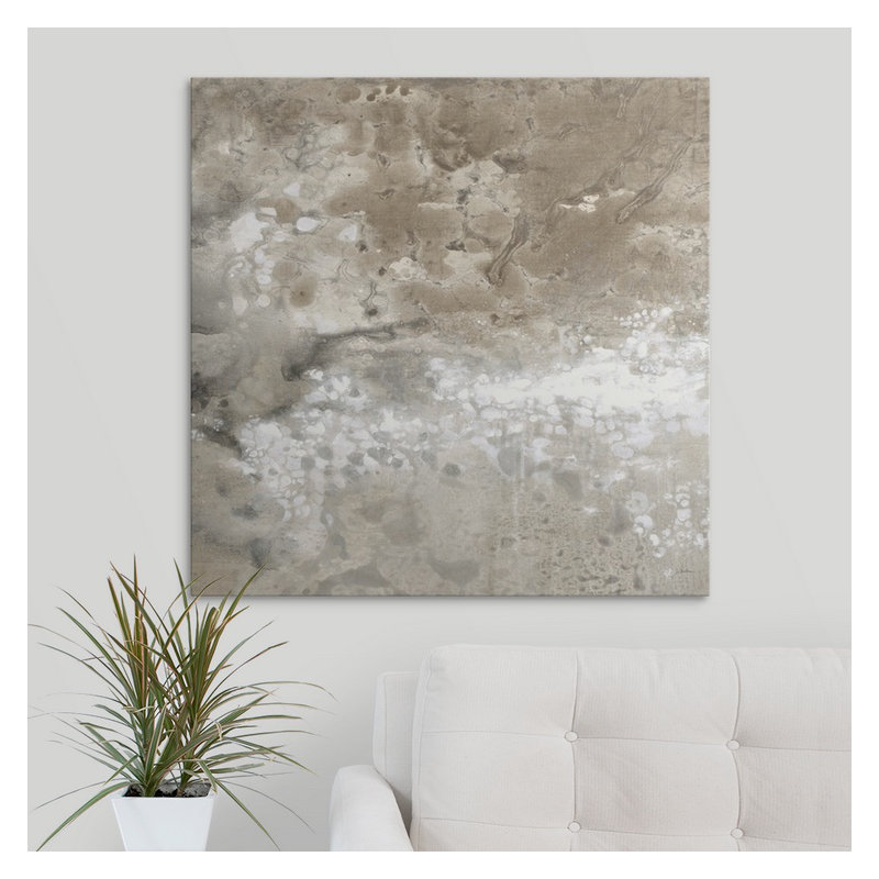 «Ochlocknee Earthen II» par Liz Jardine, impression, H 16 po x l 16 po x P 1,5 po, Toile