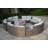 12 - Person Patio Conversation Set with Cushions