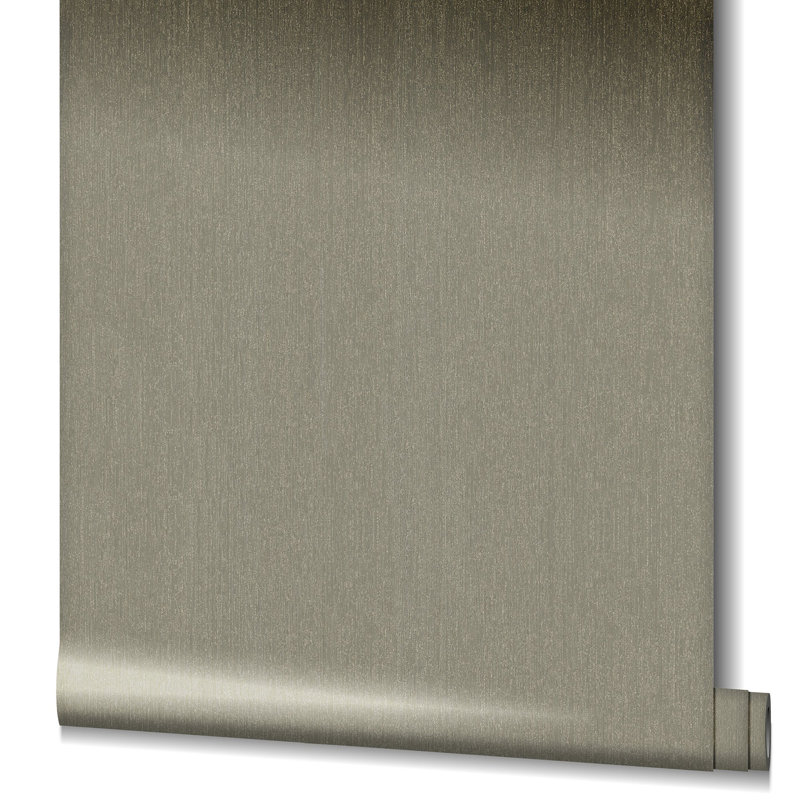 Minoris Textured Streaks Effect Sheen Wallpaper Roll, Brown