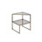 Lumpkin Glass Top End Table