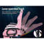 Gaming Chair With RGB LED Light 8-Point Massage Computer Office Chair With Lumbar Support Footrest Red & Black-1164260202
