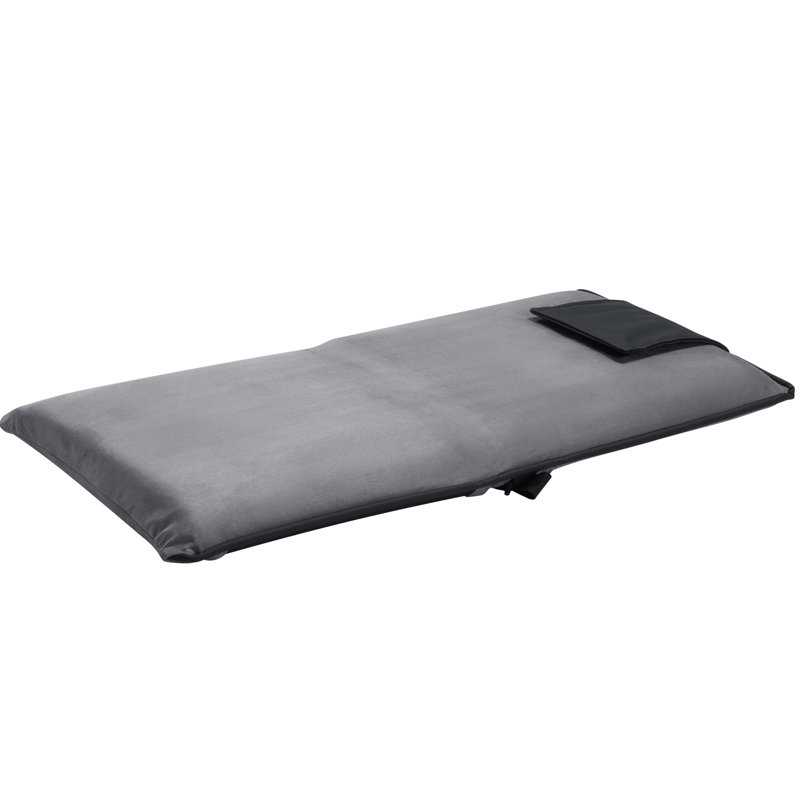 Chaise de plancher avec support de dossier et chaise de plancher pliante à 6 positions réglables