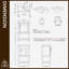 Ensemble de meuble-lavabo simple 20 po Radstock-992661565