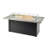 Rectangle Concrete Smokeless Fire Pit Table with Hidden Fuel Tank-1963647576