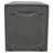 vidaXL Storage Box Black Polypropylene Large Storage Box Rectangular