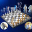 Jeu d'échecs magnétique pliable