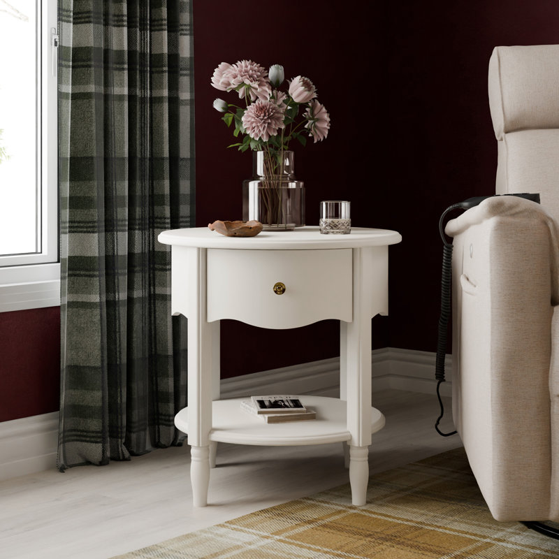 Liberty Assembled Nightstand, Warm White