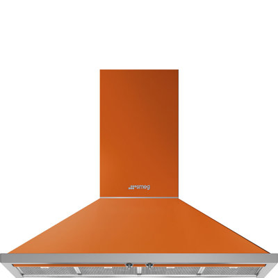 SMEG Portofino 48" 600 CFM Convertible Wall Mount Range Hood