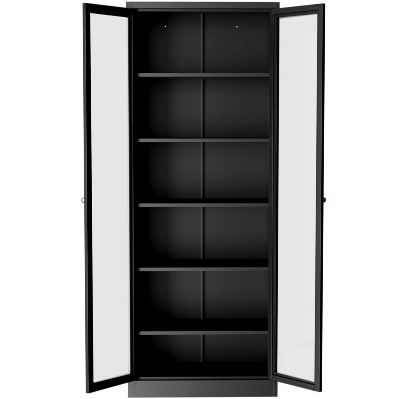Garde-manger robuste en métal avec tablettes réglables